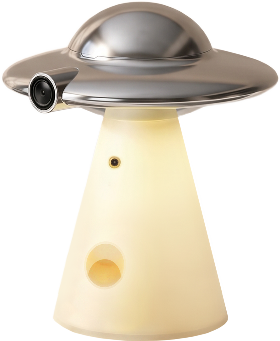 Catellect UFO Home Hub product illustration