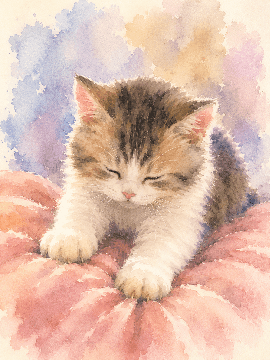 Visual Remix image example with a water color painting effect
